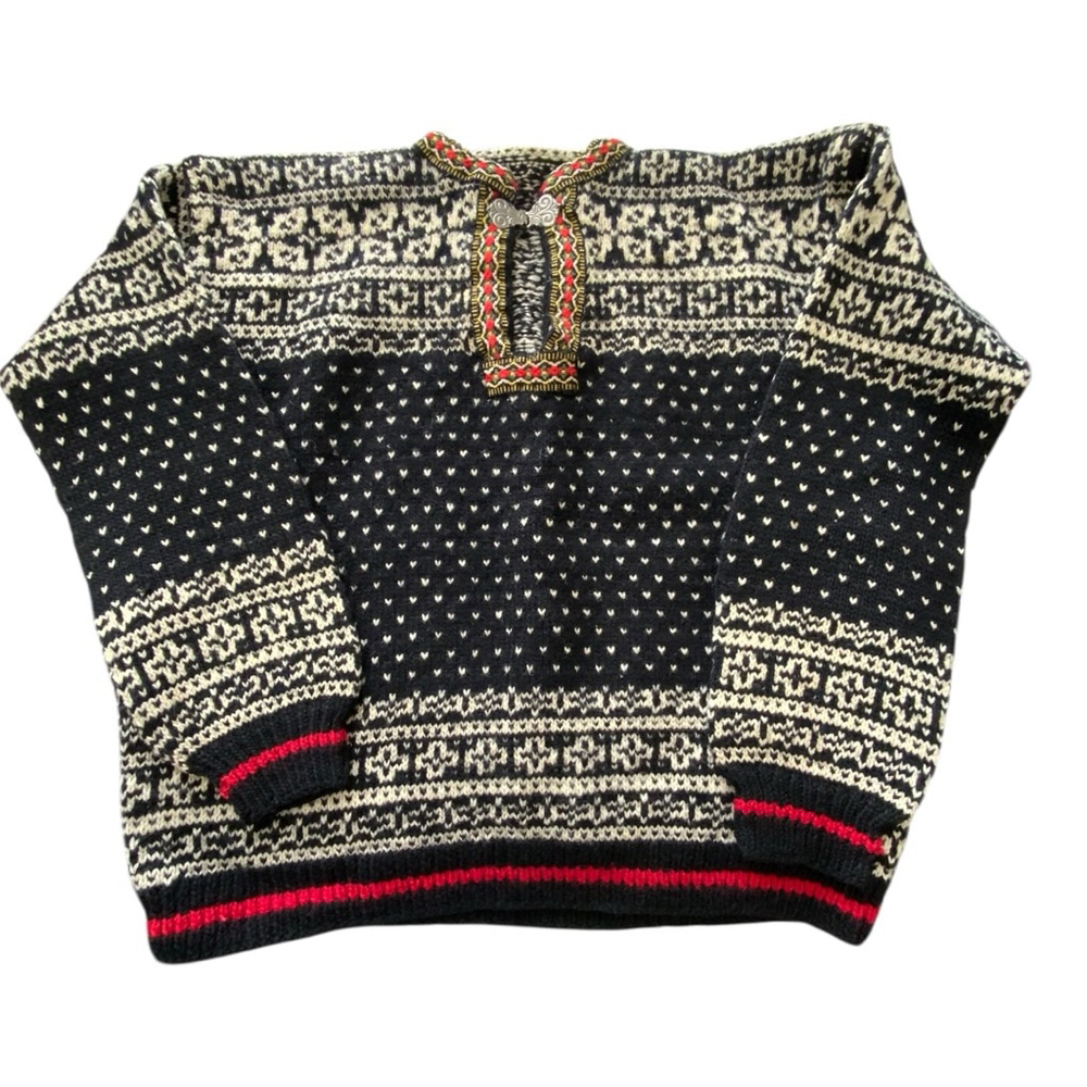 Dale of Norway Setesdal 100% Norwegian Wool SweateR UNISEX